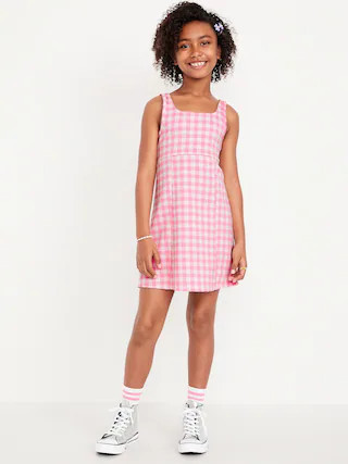 Printed Sleeveless Swing Dress for Girls | Old Navy (CA)