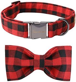 Unique style paws Pet Soft &Comfy Bowtie Dog Collar and Cat Collar Pet Gift for Dogs and Cats 6 S... | Amazon (US)