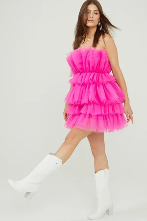 Daria Tulle Dress | Altar'd State