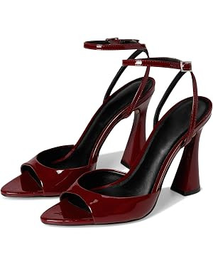 Womens Heeled Sandals Ankle Strap Pointed Toe Sandals Summer Dress Party Shoes | Amazon (US)