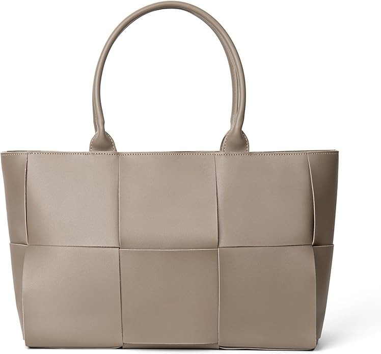 Tote Bag for Women Leather Shoulder Bag Large Purse Handbag | Amazon (US)