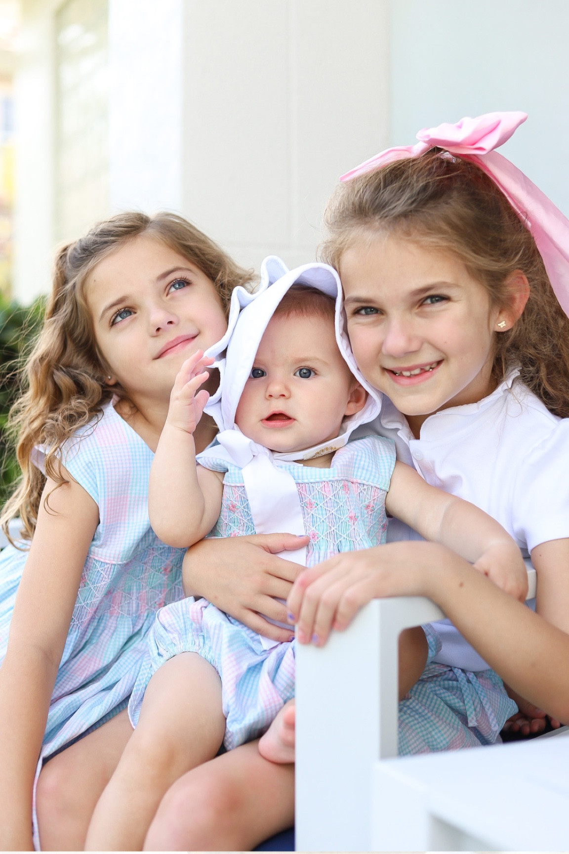 Might be my new fave season, but ask me again in the Fall. Flowers are blooming, pastel is the color to wear with lots of embroidered florals and the weather is delightful.
•
#AD The Palm Beach Collection by @littleenglishclothing is perfect this time of year, the color scheme and details go so well with Spring occasions. Take this collection along for your next special occasion - a variety of outfit styles for your family (dress, bubble, skort and more).
.
Shop through my @shop.ltk page for exclusive in app content, make sure your following along. 

#LTKkids #LTKSeasonal #LTKstyletip