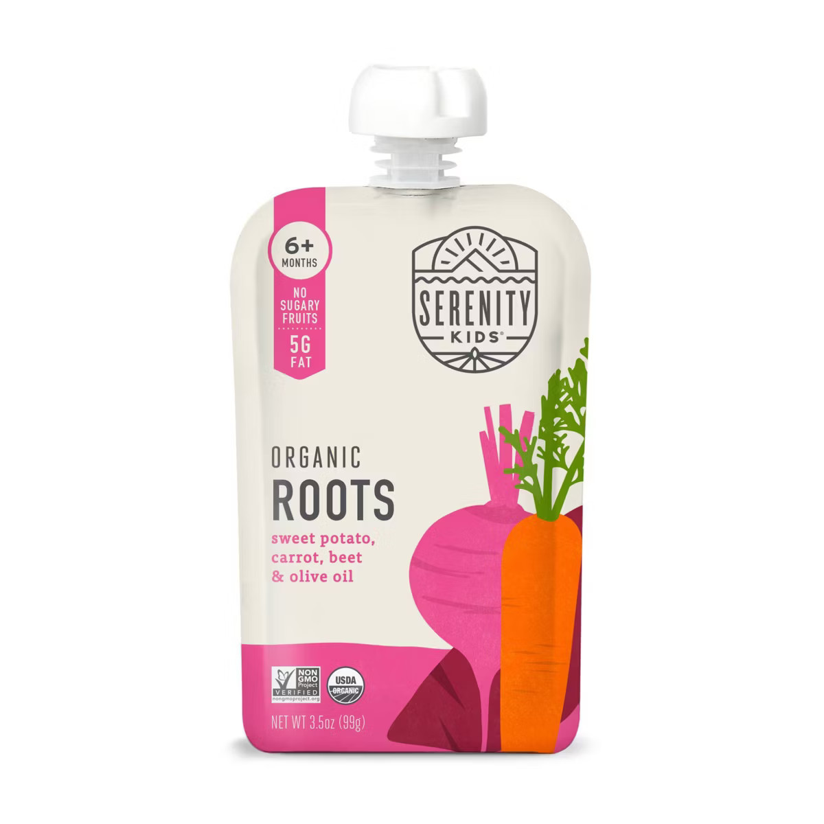 Serenity Kids Organic Roots with Olive Oil Baby Meals - 3.5oz | Target