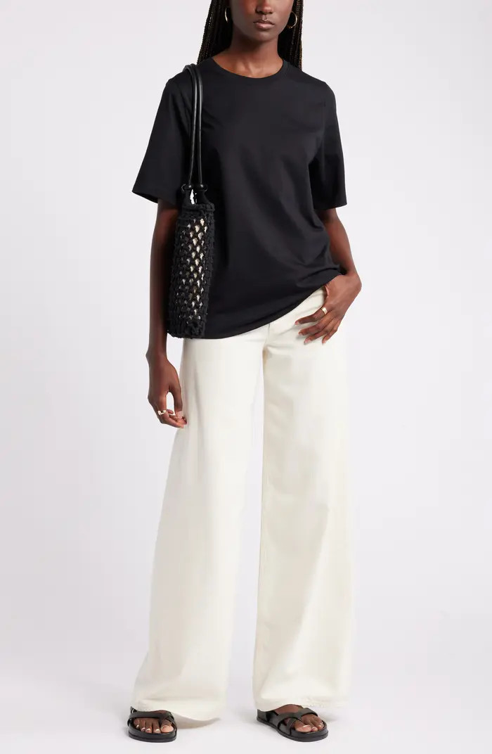 Relaxed Fit Pima Cotton Crewneck T-Shirt | Nordstrom