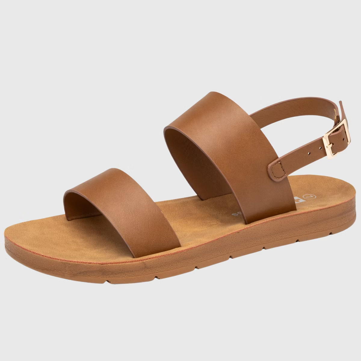 Alpine Swiss Beth Womens Flat Sandals Two Strap Buckle Slides Comfortable Summer Shoes Casual Sli... | Target