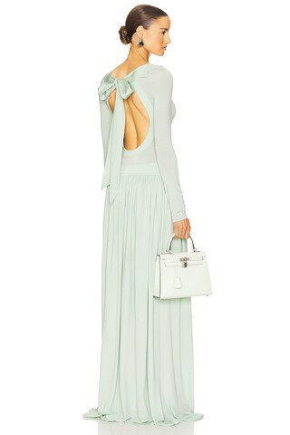 Diaphanous Maxi Skirt in Purple Heather | Revolve Clothing (Global)