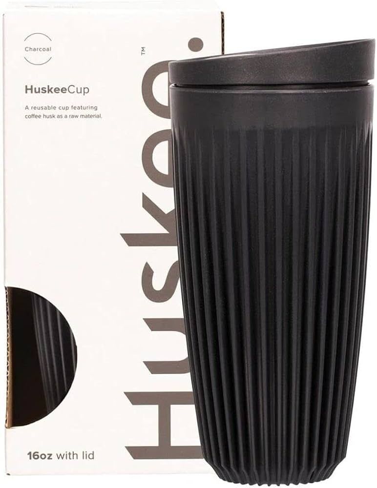 Huskee Coffee Cup, Charcoal, 1 Count (Pack of 1) (HC16LC01-E) | Amazon (US)