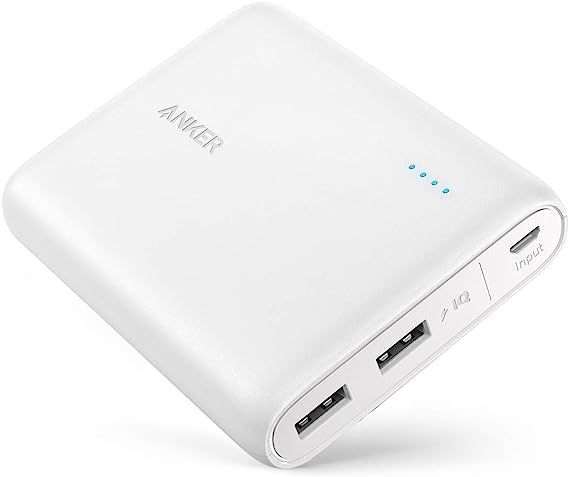 Anker PowerCore 13000, Compact 13000mAh 2-Port Ultra-Portable Phone Charger Power Bank for iPhone... | Amazon (US)