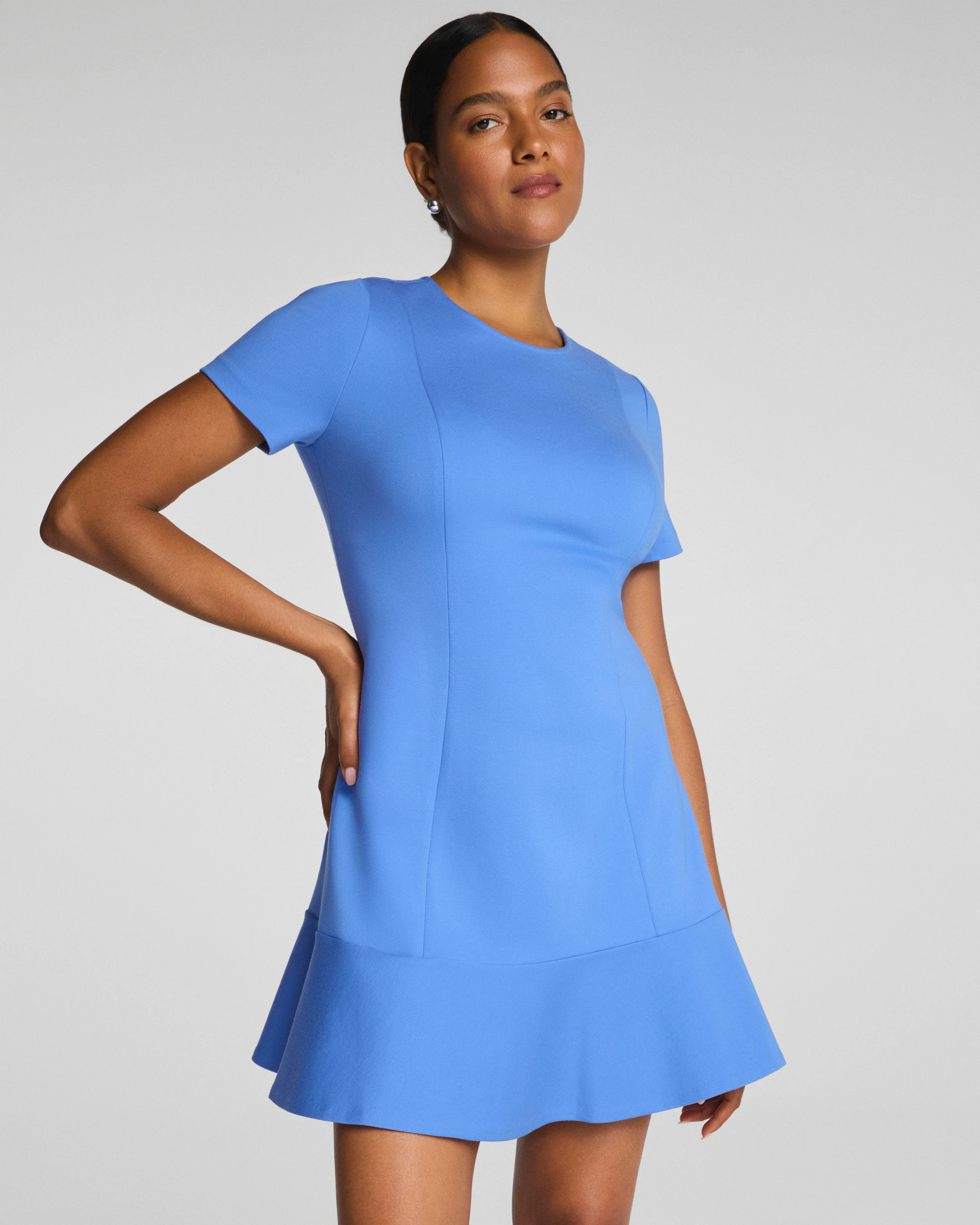 Ponte Flare Mini Dress | Spanx