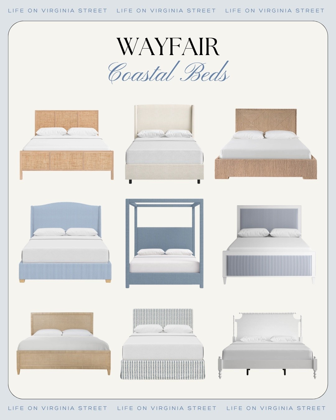Wayfair Coastal Beds 🙌🏻🙌🏻

#LTKSeasonal #LTKHome