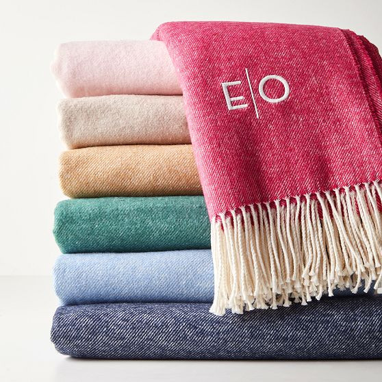 Italian Woven Throw Blanket | Mark and Graham