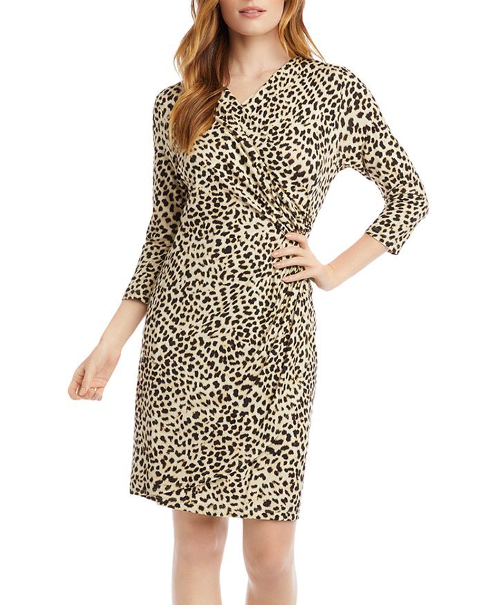 Cascade Cheetah-Print Wrap Dress | Bloomingdale's (US)