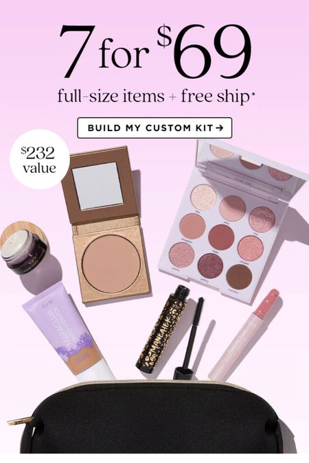Tarte custom kits are here!!! These are such a great way to try new makeup or to stock up on your faves!!

#LTKfindsunder100 #LTKsalealert #LTKbeauty