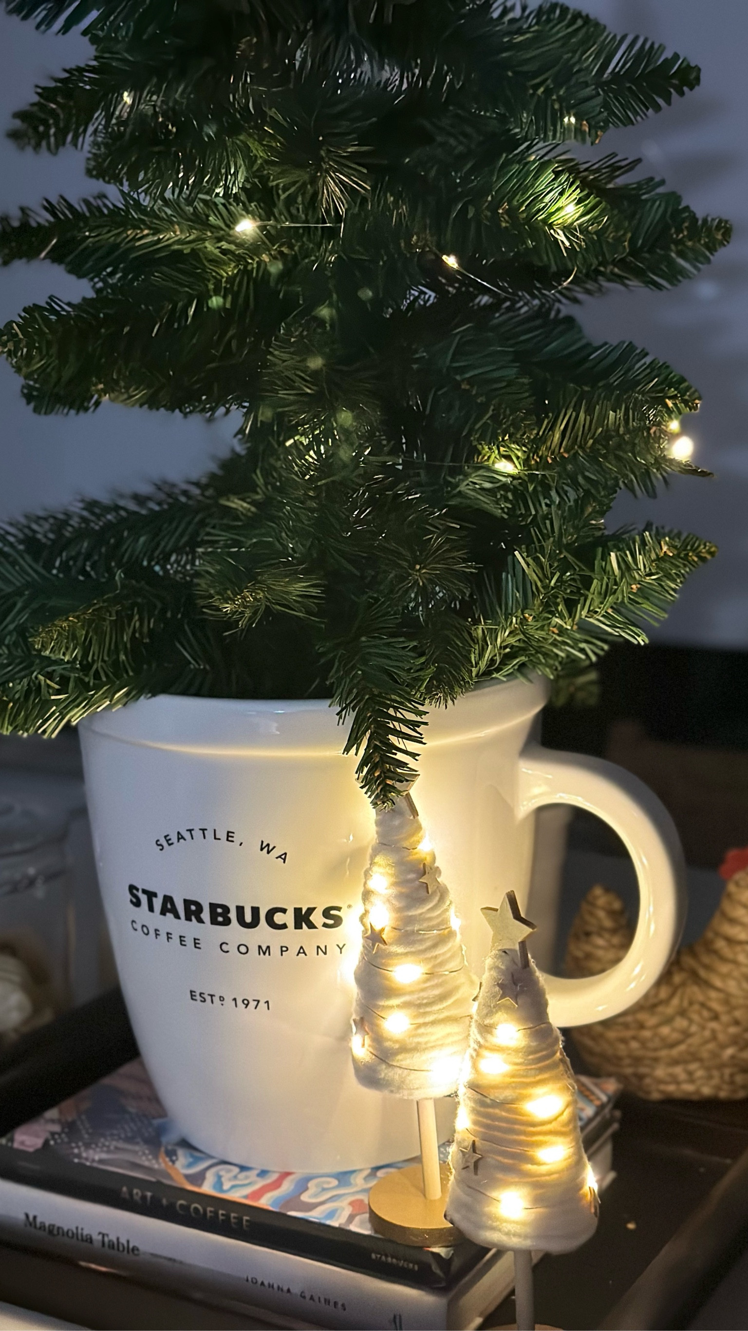 Perfect little tree for small spaces or on the table as a centerpiece! On sale now!  #smallchristmastree #fauxchristmastrees #fairylights #LTKCyberWeek #christmastrees

#LTKHoliday #LTKGiftGuide #LTKSeasonal