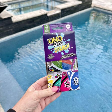 There's a new Uno Splash in town + the original has dropped a couple bucks 👇! Fun for the beach, pool, camping, tournaments, etc - comes with a clip to keep the cards together easily! (#ad)

#LTKFindsUnder50 #LTKKids #LTKSwim
