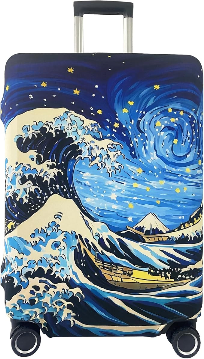 Luggage Covers For Suitcase Tsa Approved,Suitcase Cover Protector Fit 25-26 Inch Case,Washable El... | Amazon (US)