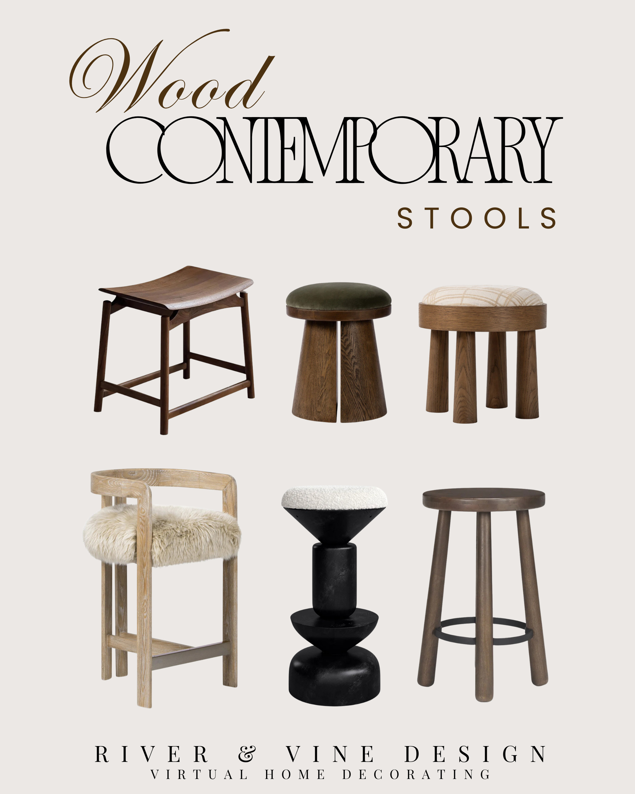 These are the stools that make a space feel finished.

Not just kitchen stools—accent stools, sculptural pieces, and bar/counter styles that actually add something to a room instead of just filling space.

This is one of the easiest upgrades you can make:
Swap in the right stool, and suddenly everything feels more intentional, more layered, more “designer.”

Pulled my favorite contemporary wood stools from Wayfair—think warm tones, clean lines, and those subtle statement shapes that work anywhere:

• Kitchen islands (counter + bar height)
• Living rooms as accent pieces
• Bedrooms at the end of a bed or vanity
• Entryways for that styled, functional moment

The difference is in the shape + material—these feel like collected pieces, not mass-produced basics.

If your space feels like it’s missing something… this is probably it. 

 #LTKHome