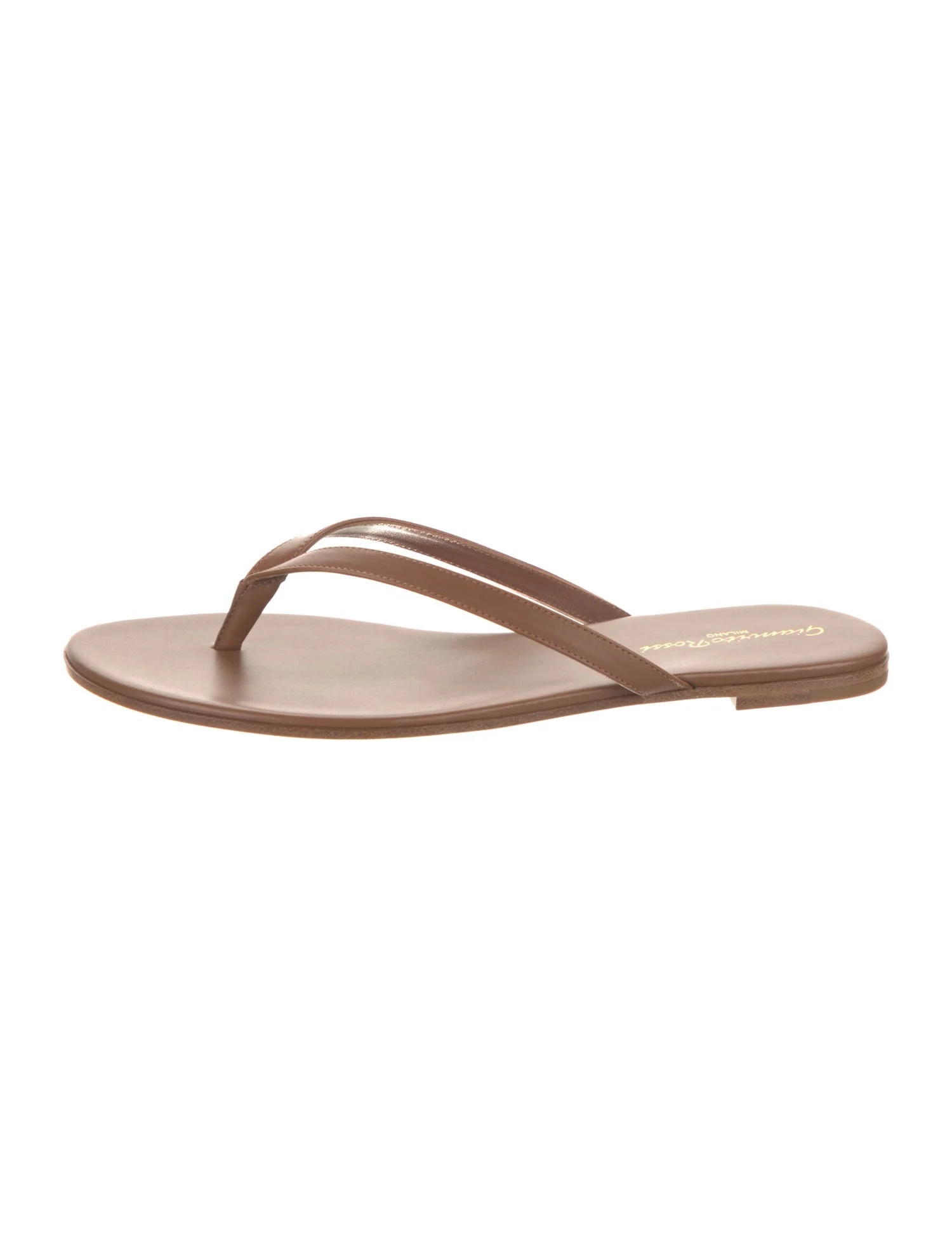 Leather Flip Flops w/ Tags | The RealReal