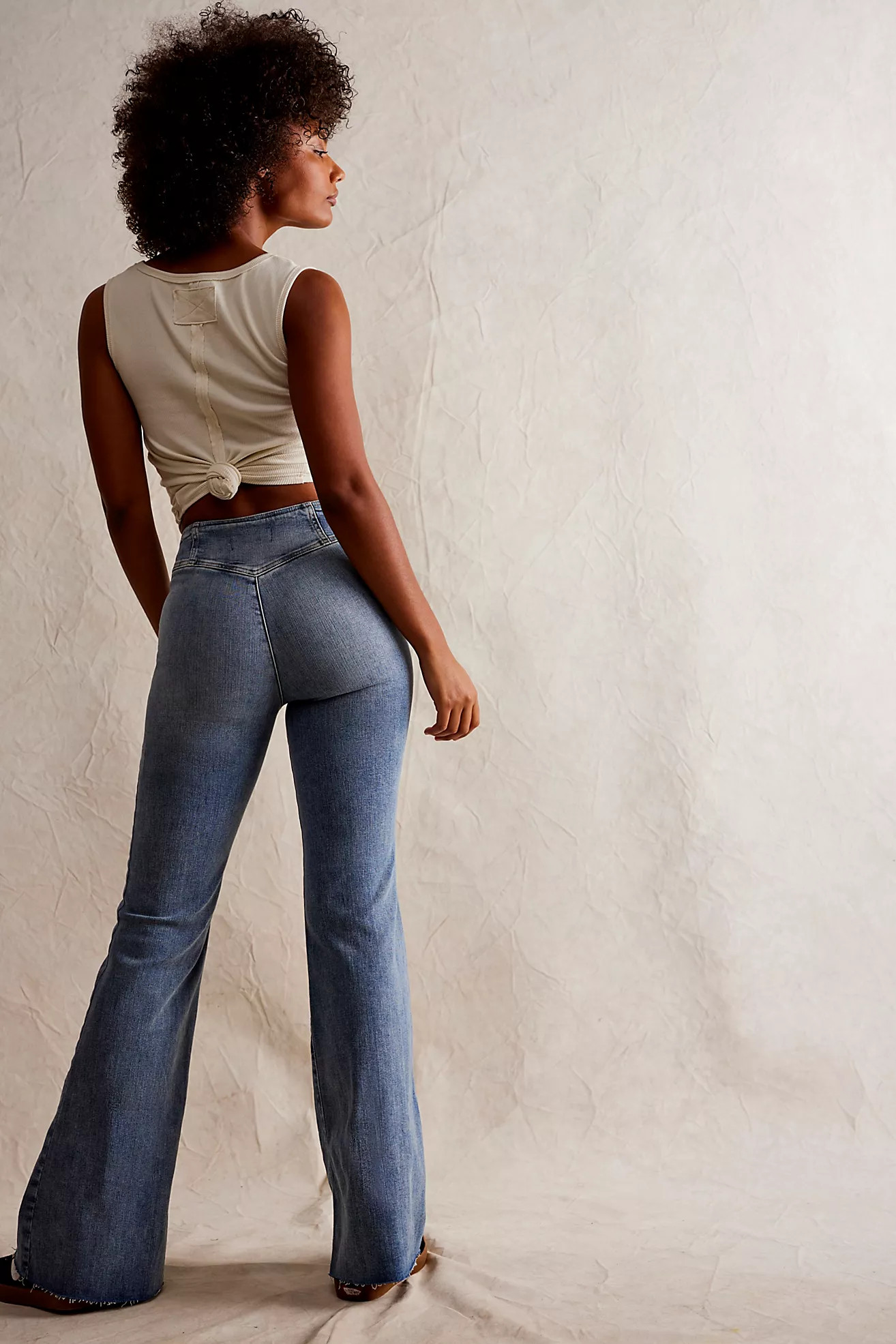 CRVY Wild Honey Denim | Free People (Global - UK&FR Excluded)
