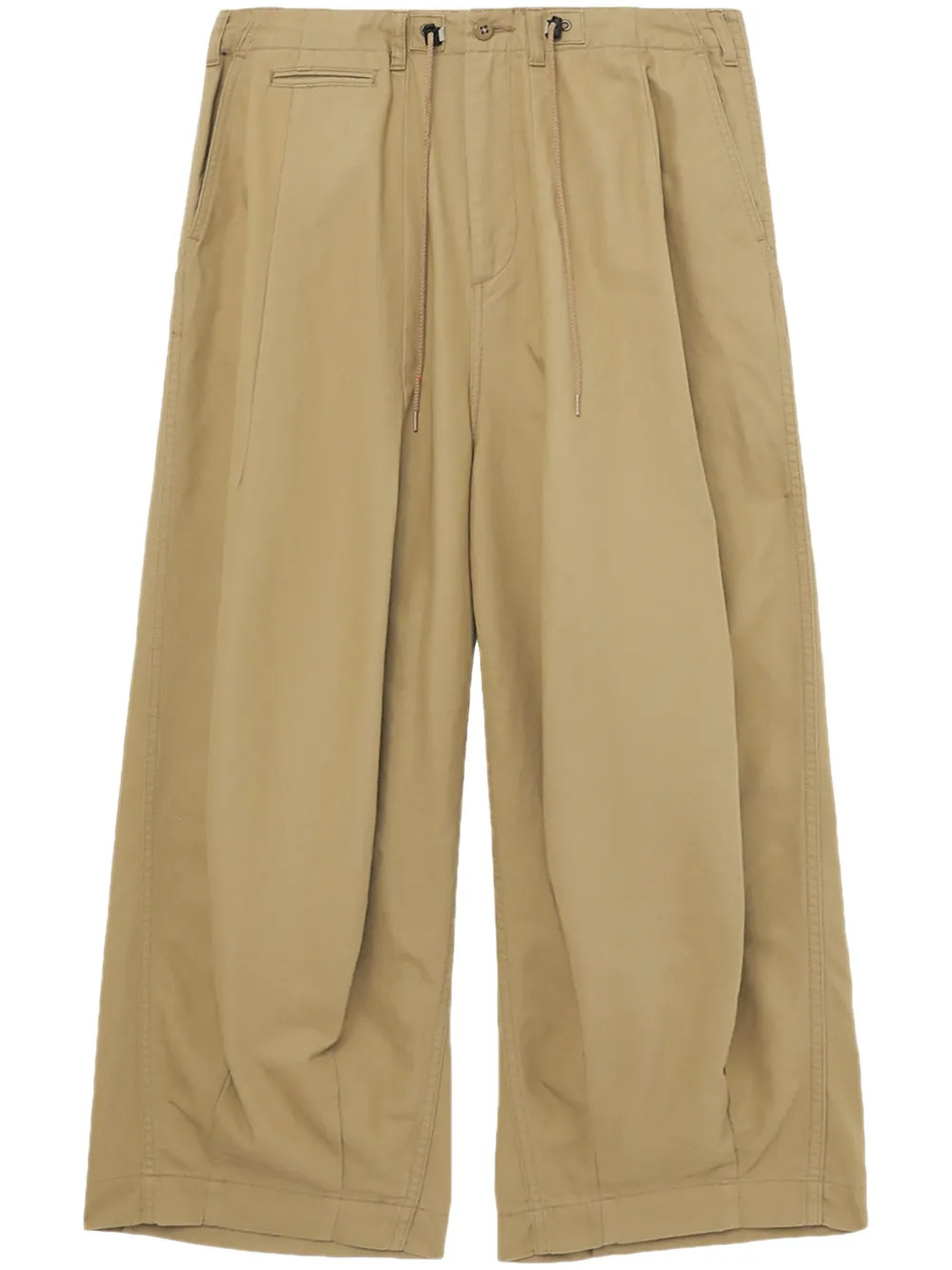 wide-leg drawstring trousers | Farfetch Global