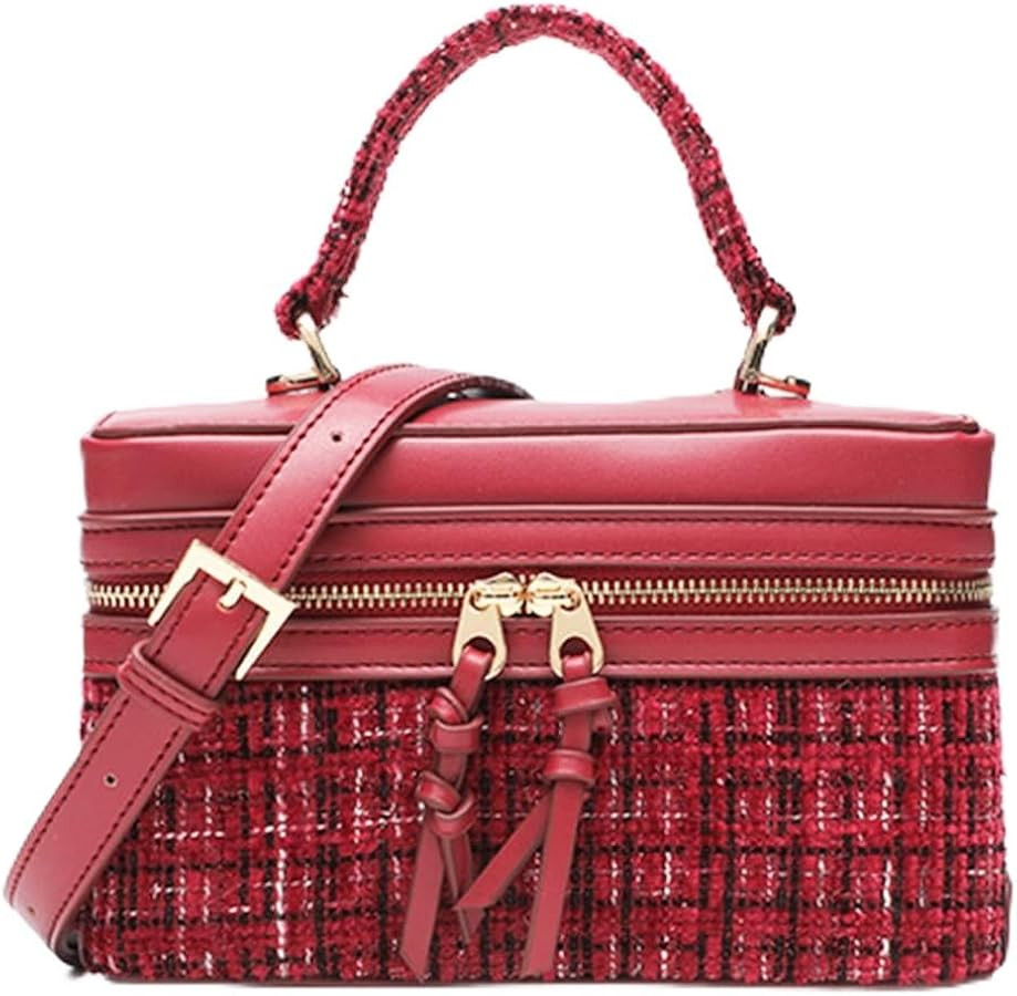 Rejolly Crossbody Bag for Women Small Top-Handle Pouch Purse Designer Shoulder Handbag Quiet Luxu... | Amazon (US)