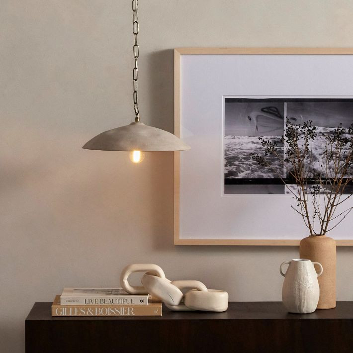 Organic Ceramic Pendant | West Elm (US)