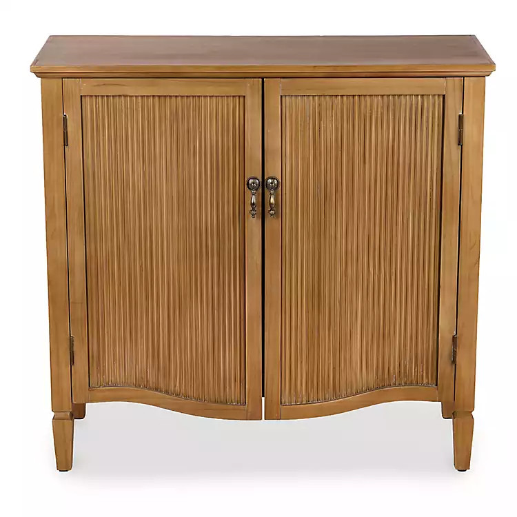Brown Wood Sienna 2-Door Cabinet | Kirklands