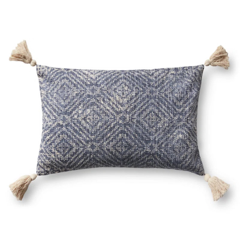 Bayeux Tassels Cotton Reversible Throw Pillow | Wayfair North America