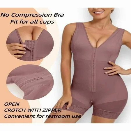 3XL Shapewear for Women Tummy Control Post Surgery Full Body Shaper Butt Lifter with Zipper Crotch,corset tops for women,fajas colombianas moldeadoras | Walmart (US)