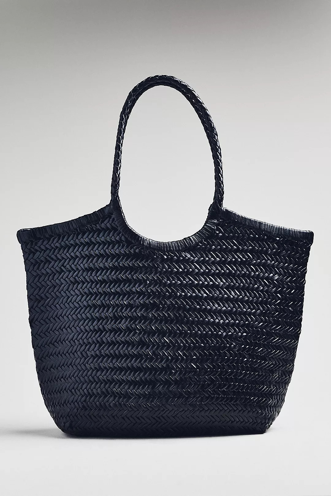 By Anthropologie Woven Leather Tote | Anthropologie (US)