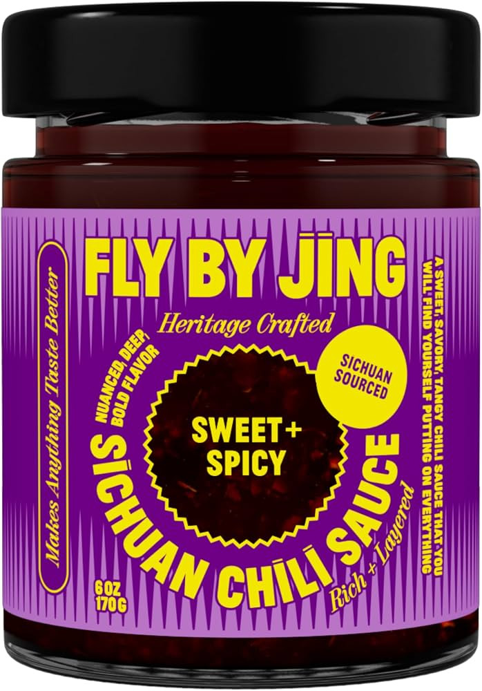 FLYBYJING Sweet + Spicy Sichuan Chili Sauce: Perfect for Noodles, Proteins, Veggies, Fish, Dumpli... | Amazon (US)
