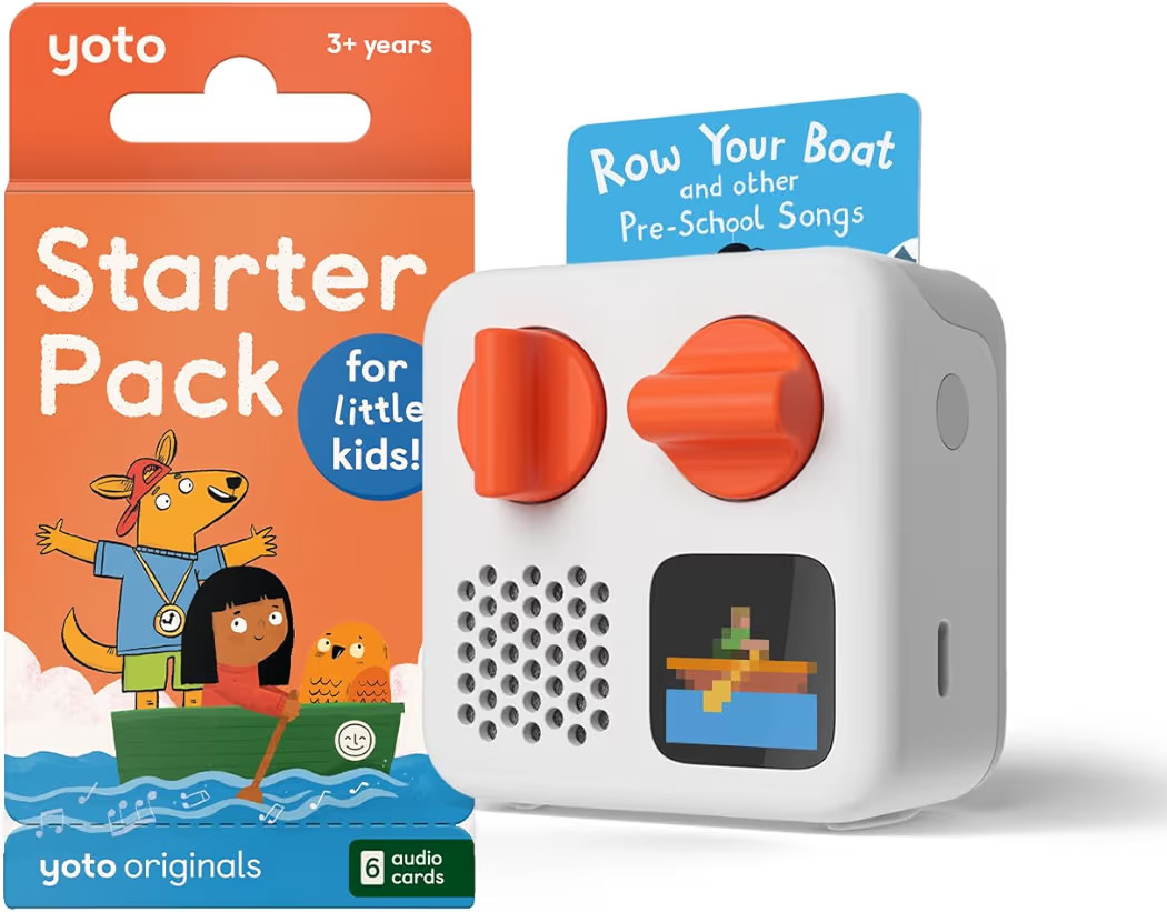 Yoto Mini (2024 Edition) + Starter Pack for Little Kids Bundle – Screen-Free Bluetooth Audio Pl... | Amazon (US)
