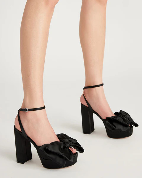 LIVELY BLACK SATIN | Steve Madden (US)