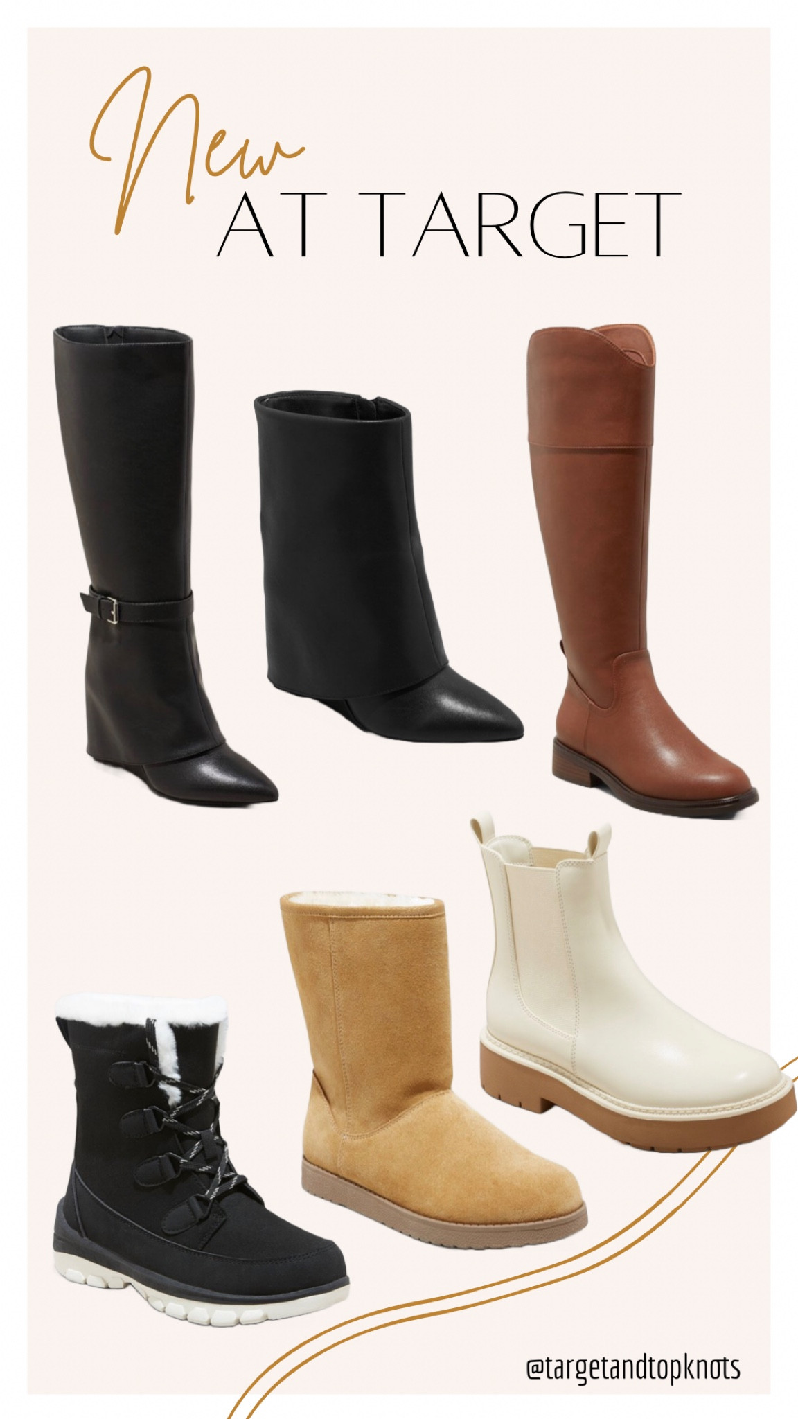 NEW Boots at Target 🎯🤎

Currently BOGO 50% off Boots for the family 

#LTKSeasonal #LTKshoecrush #LTKsalealert