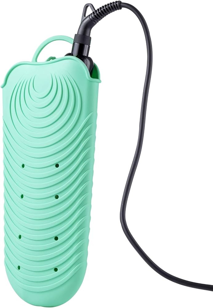 ZAXOP Silicone Heat Resistant Holder Mat Pouch for Flat Iron,Curling Iron,Hot Hair Tools (mintgre... | Amazon (US)