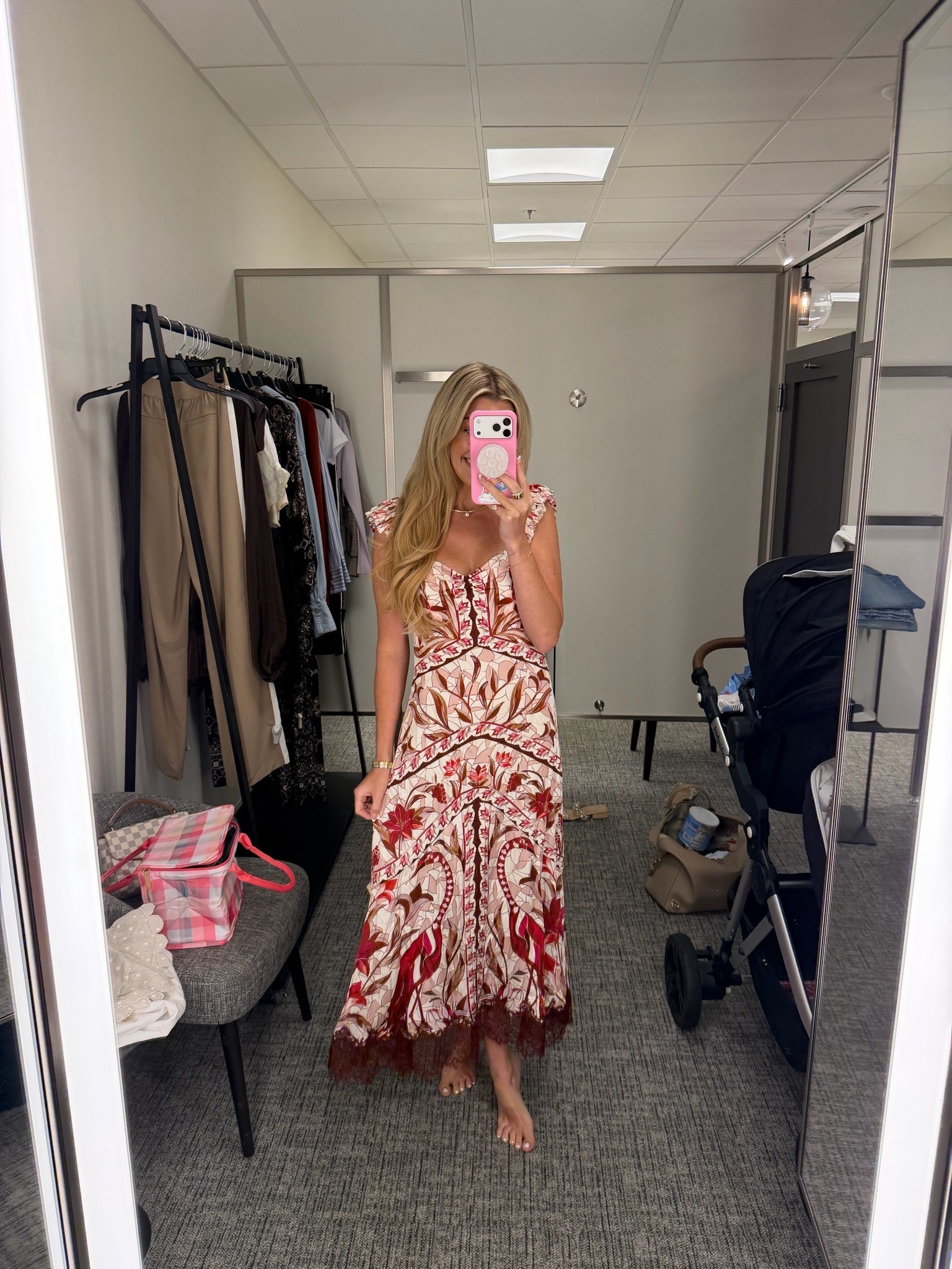 one of my favorite finds from the nsale this year! this dress is stunning, and will be gorgeous as we move into fall with heels or boots (wearing size small)

nordstrom, on sale, fall outfits, fall trends, farm rio sale

#LTKSaleAlert #LTKSeasonal #LTKootd