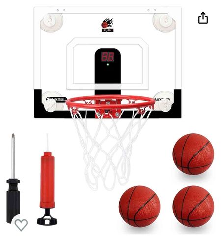 Amazon basketball hoop for kids! This works with suction cups and actually doesn’t come down! 

#LTKfamily #LTKhome #LTKkids