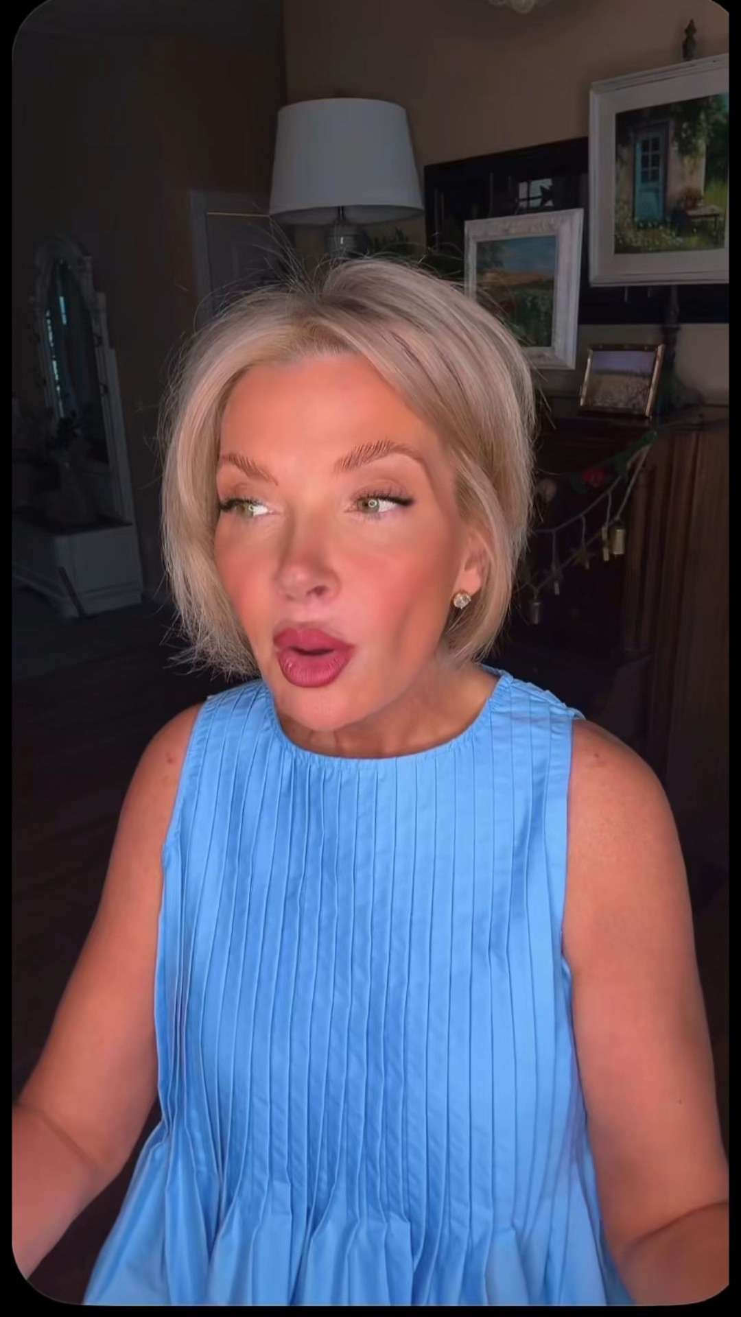 Lightweight, breezy, and the prettiest soft blue. Perfect for brunch, church, showers, or just feeling cute on a Tuesday. 💙

#LTKmomlife #LTKSpringSale #LTKSeasonal