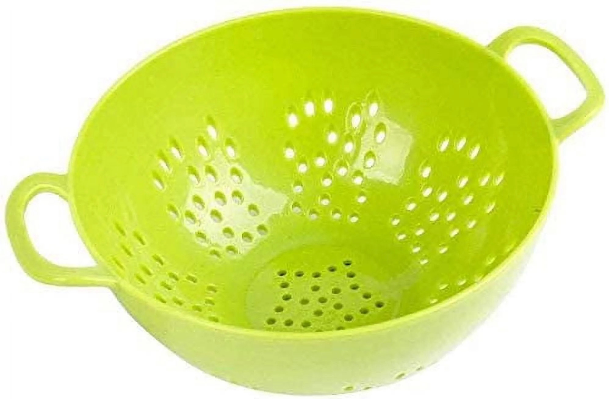 Jacent Plastic Colander with Double Handles, Strainer for Fruits, Vegetables, Pasta: 6" BPA Free,... | Walmart (US)
