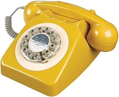 for "rotary design retro landline phone for home" | Amazon (US)