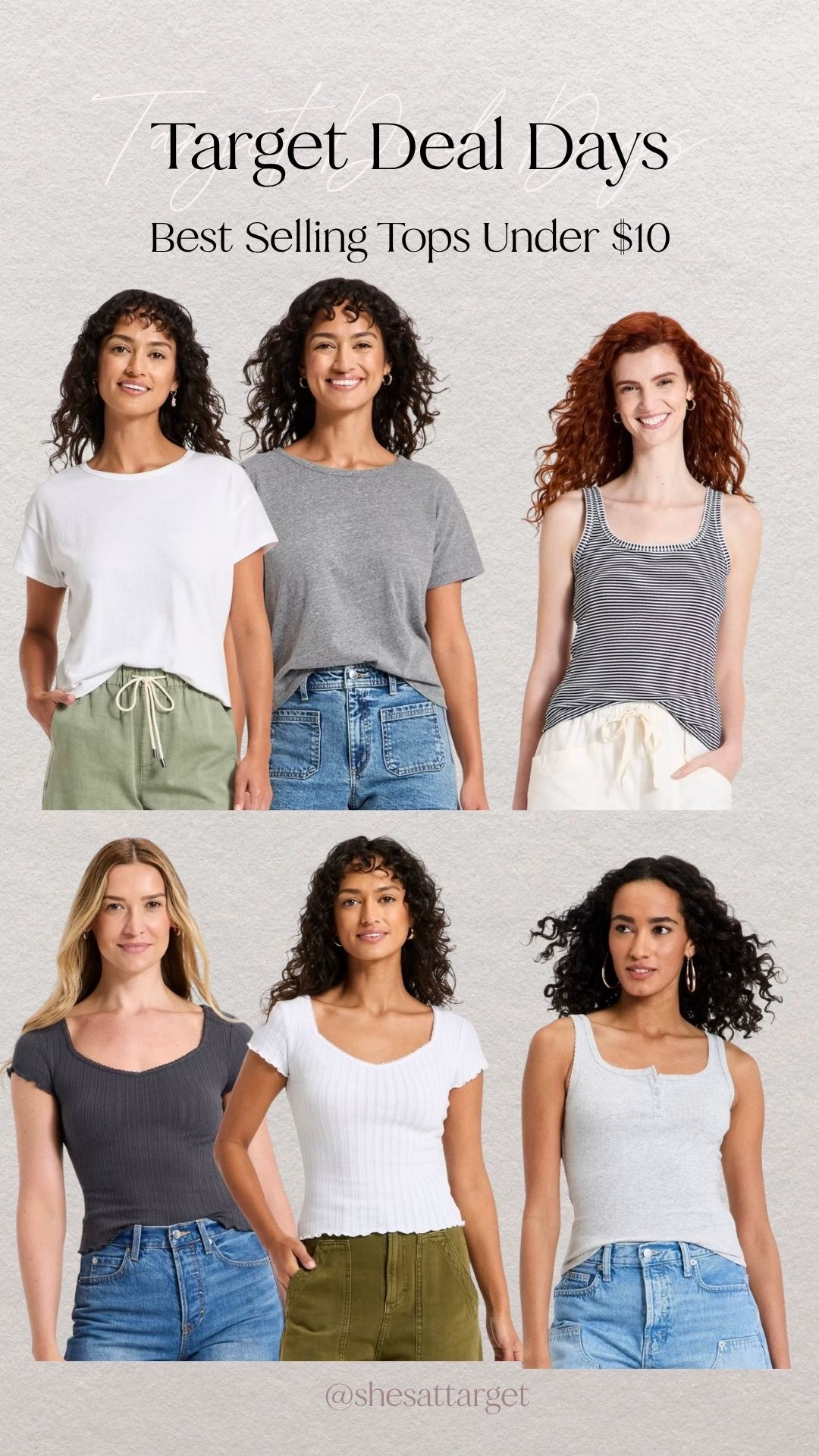 Target Deal Days! These best selling tops are on sale for under $10

#LTKSeasonal #LTKSaleAlert