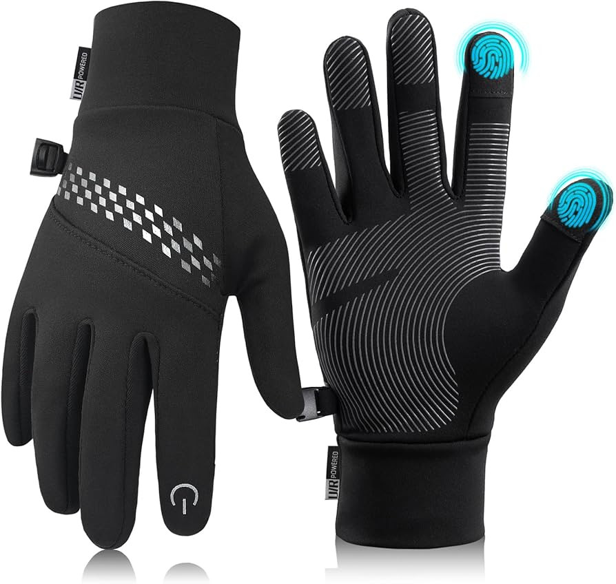 Tmani Thermal Gloves for Men Women Winter Warm Gloves Windproof and Water-Resistant Touchscreen G... | Amazon (UK)