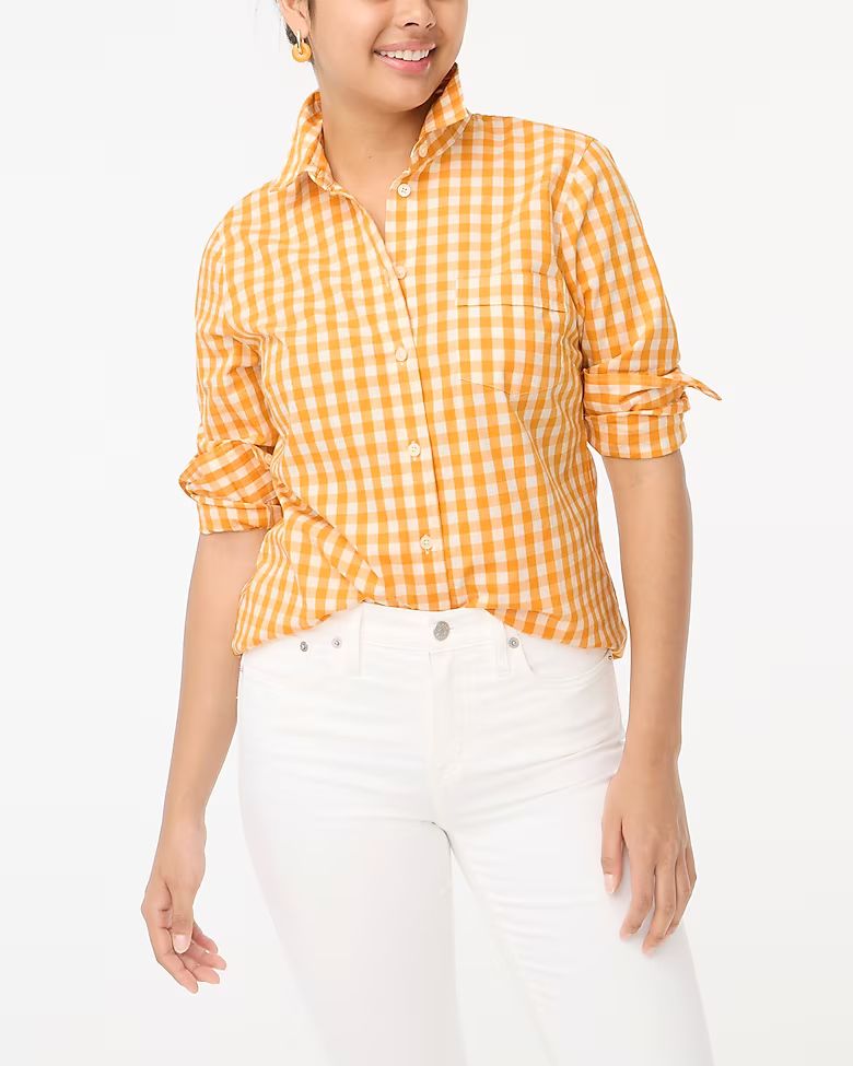 Lightweight cotton-blend shirt in signature fit | J.Crew Factory