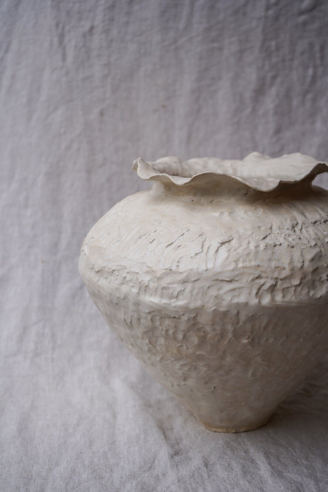 Juniper Vase, Pebble Glaze, Decorative, Handmade Pottery, Stoneware Statement Vase - Etsy | Etsy (US)