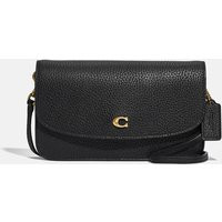 Coach Women's Polished Pebble Leather Hayden Cross Body Bag -Black | Coggles (Global)