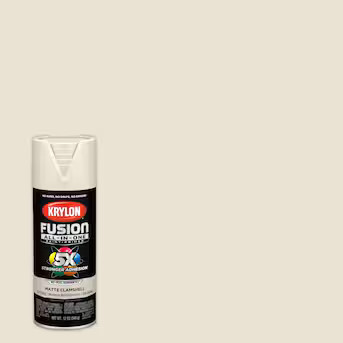 Krylon  FUSION ALL-IN-ONE Matte Clamshell Spray Paint and Primer In One (NET WT. 12-oz) | Lowe's