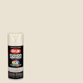 Krylon  FUSION ALL-IN-ONE Matte Clamshell Spray Paint and Primer In One (NET WT. 12-oz) | Lowe's