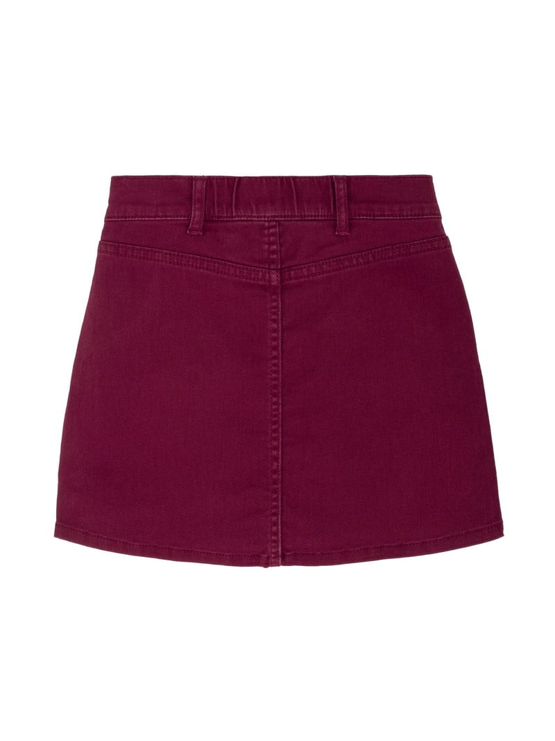 Wonder Nation Girls Denim Skirt, Sizes 4-18 & Plus | Walmart (US)