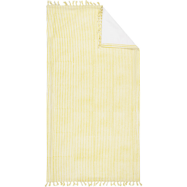 Isabel Beach Towel, Limoncello | Maisonette