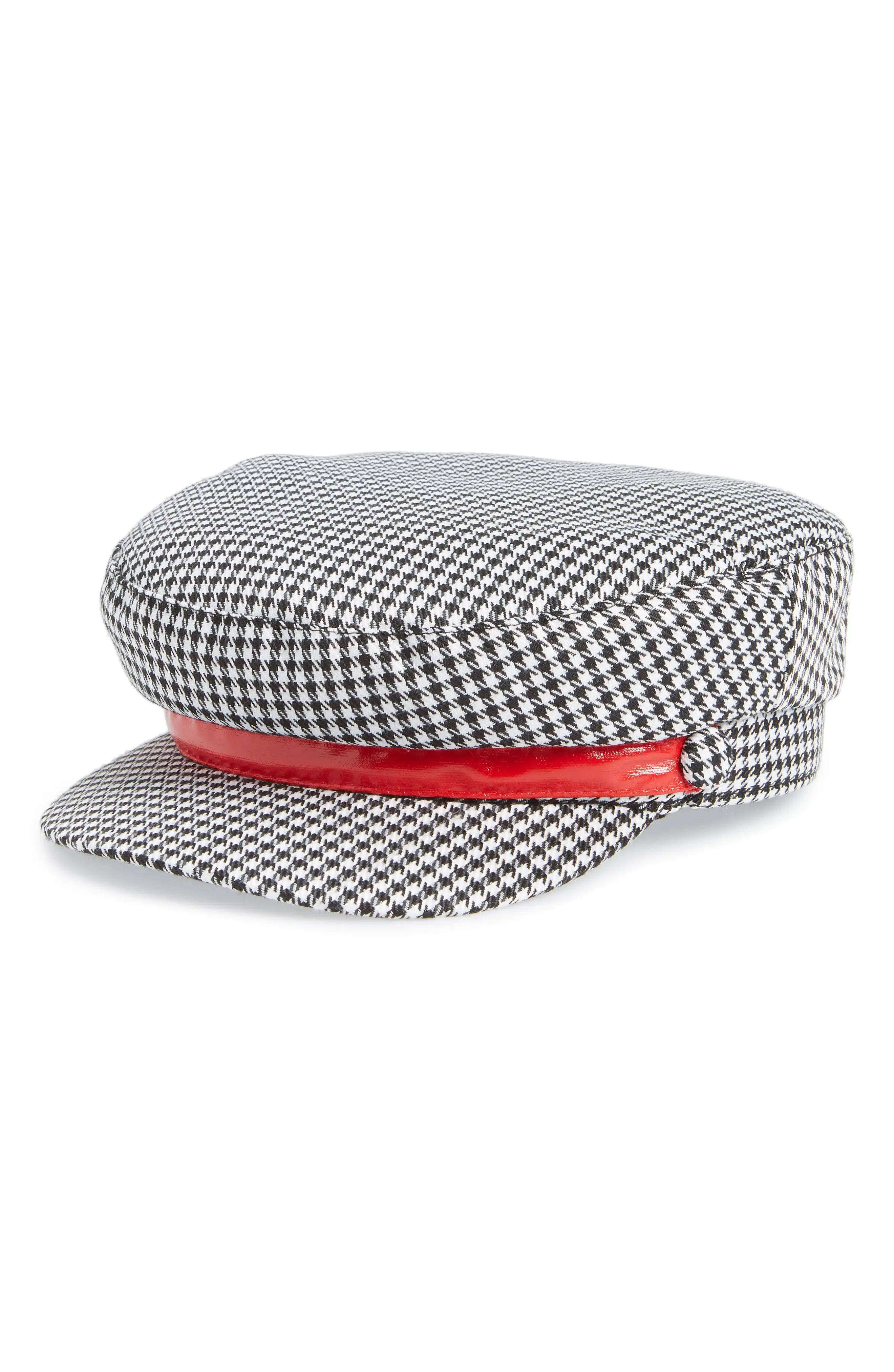 BP. Houndstooth Baker Boy Cap | Nordstrom